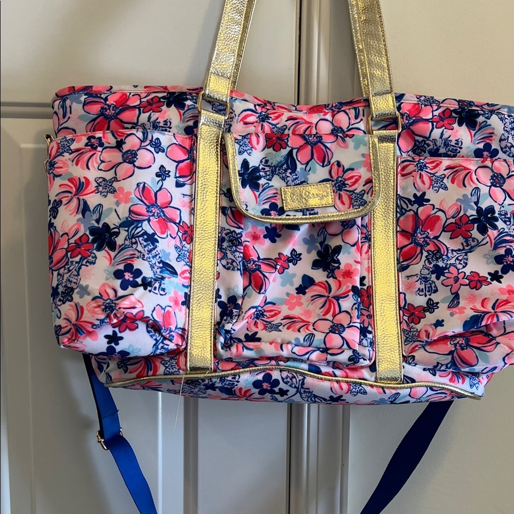 LILLY PULITZER  Insulated Beach Tote excellent condition